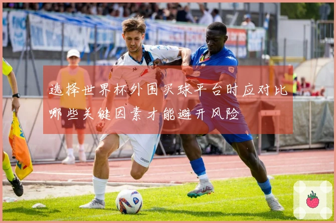 选择世界杯外围买球平台时应对比哪些关键因素才能避开风险
