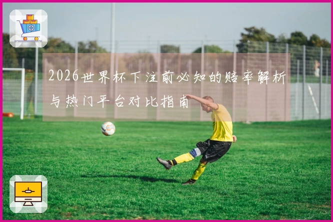 2026世界杯下注前必知的赔率解析与热门平台对比指南