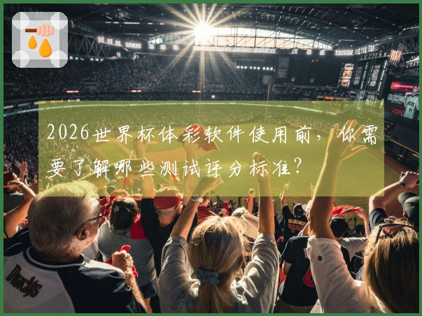 2026世界杯体彩软件使用前，你需要了解哪些测试评分标准？